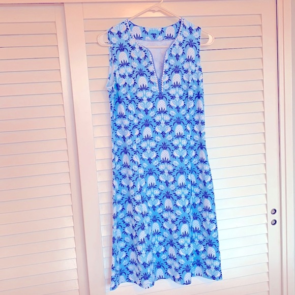 J.McLaughlin Summer Dress pineapple design
